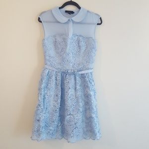 Ted Baker blue floral dress 2